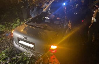 В Твери пьяный водитель вылетел в кювет