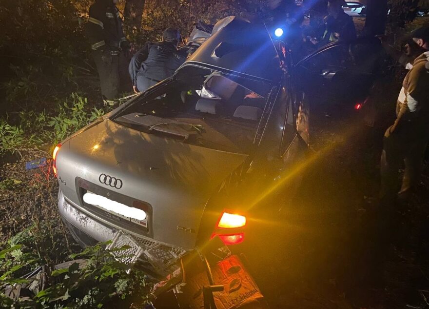 В Твери пьяный водитель вылетел в кювет