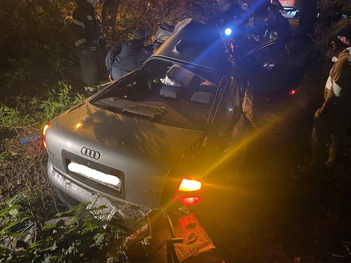 В Твери пьяный водитель вылетел в кювет