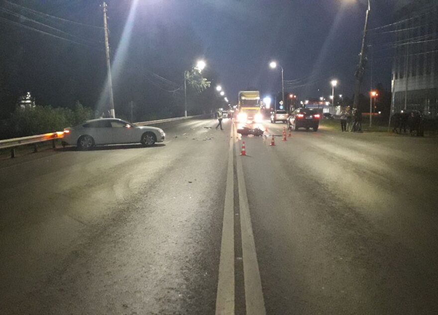 В Твери погиб мотоциклист по вине 19-летнего водителя "Ауди"
