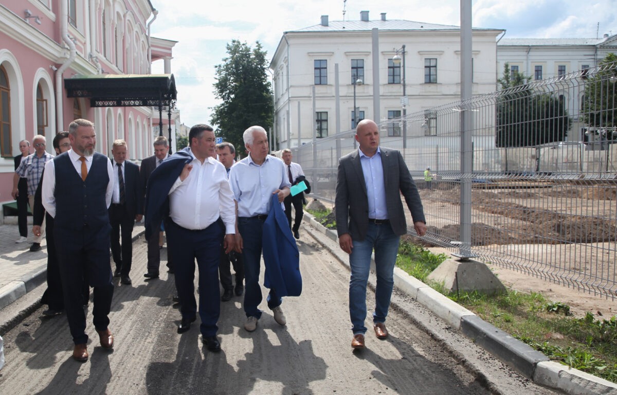 К осени в Твери появятся новые красивые тротуары