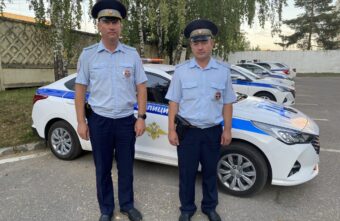 Тверские полицейские помогли доставить двухлетнего мальчика в больницу