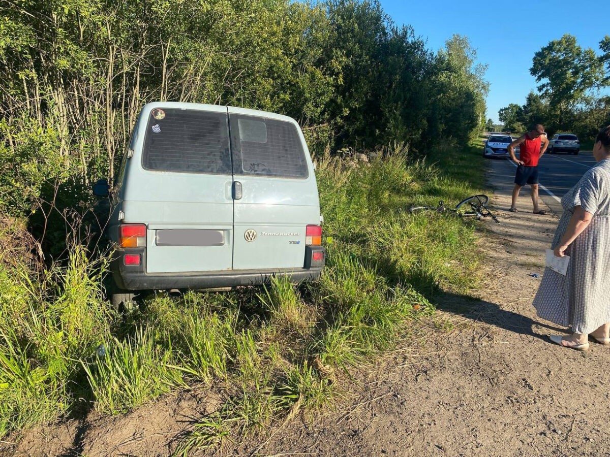 В Тверской области водитель Фольксваген наехал на 11-летнего велосипедиста