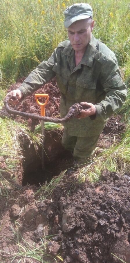В Андреапольский музей попал руль немецкого велосипеда времен войны