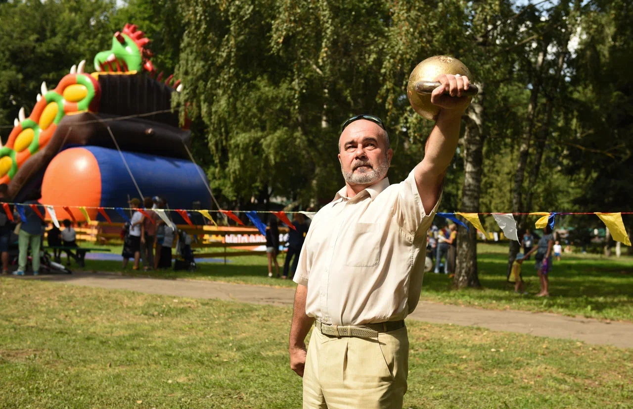 В парке Победы в Твери прошёл спортивный праздник