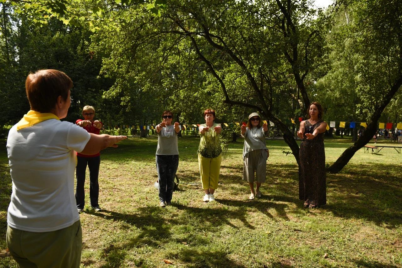 В парке Победы в Твери прошёл спортивный праздник