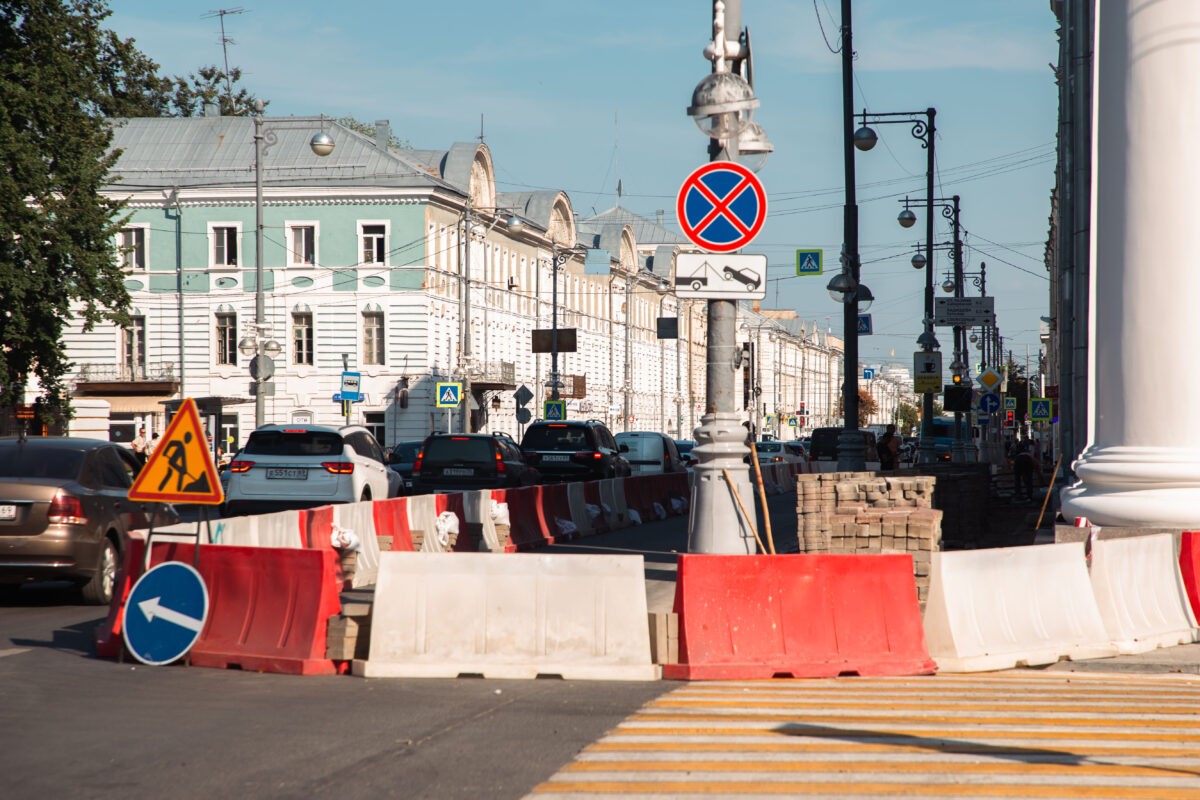 Дорожные работы и благоустройство территории: как преображается исторический центр Твери