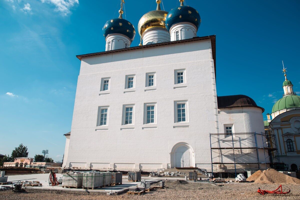 Дорожные работы и благоустройство территории: как преображается исторический центр Твери