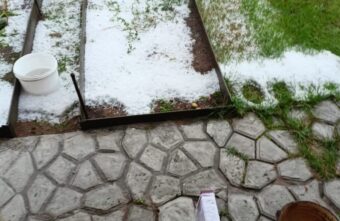 Лето в Тверской области завершилось "снегом"