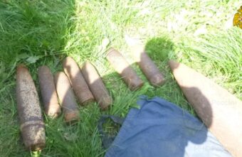 В Тверской области в земле нашли 8 снарядов времён Великой Отечественной войны