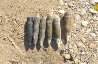 6 артиллерийских снарядов нашли в Твери