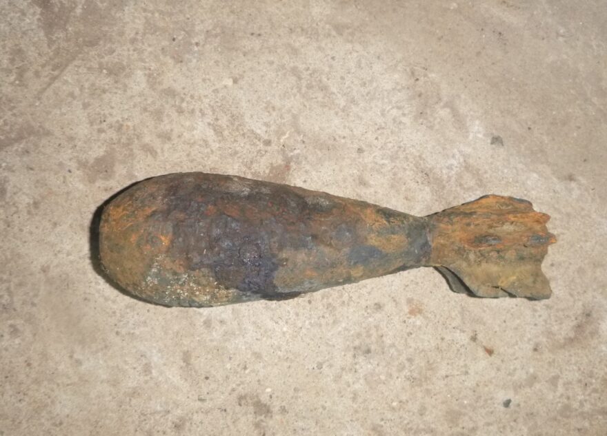 В Тверской области возле базы отдыха нашли мину