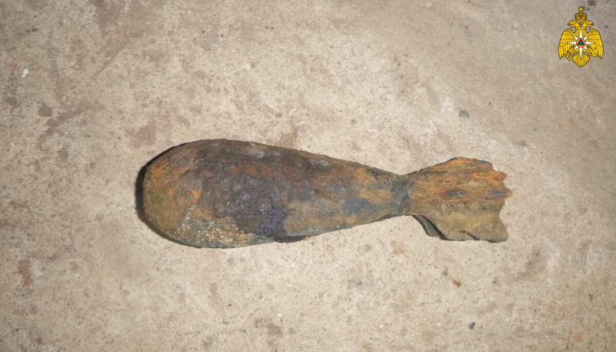 В Тверской области возле базы отдыха нашли мину