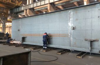 В Санкт-Петербурге начали изготавливать металлоконструкции для строительства Западного моста в Твери