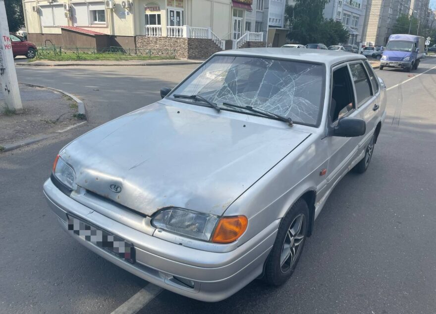 На перекрестке в Твери сбили пешехода-нарушителя