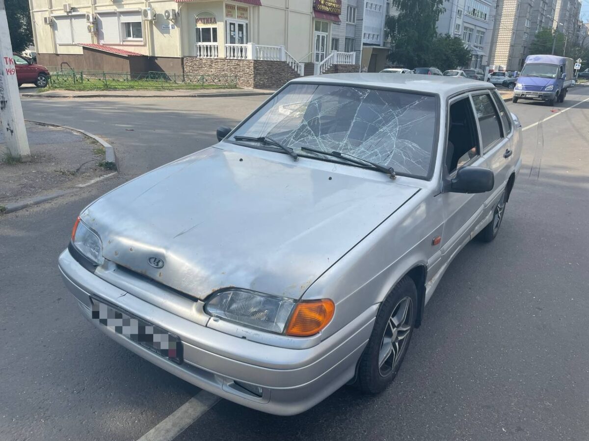 На перекрестке в Твери сбили пешехода-нарушителя