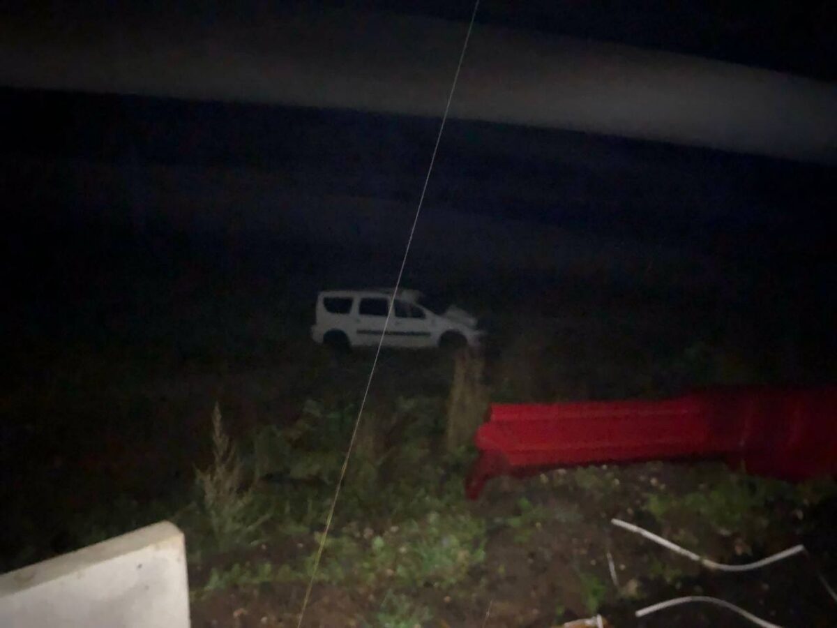 В Тверской области машина с трезвым водителем оказалась в кювете