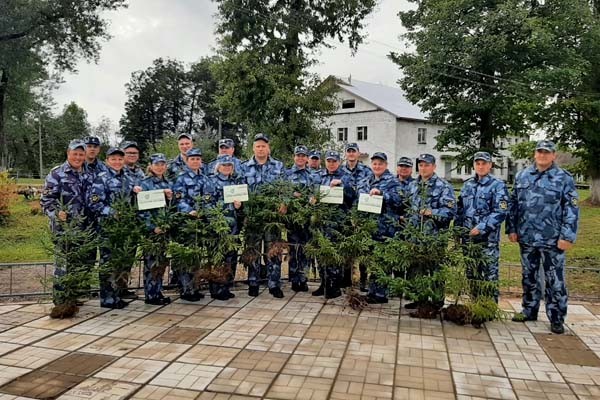 Сотрудники УФСИН России по Тверской области приняли участие в акции «Зелёная Россия»