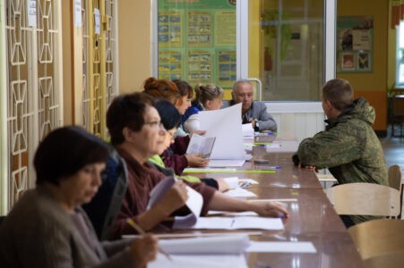 В Тверской области стартовал Единый день голосования В Тверской области стартовал Единый день голосования