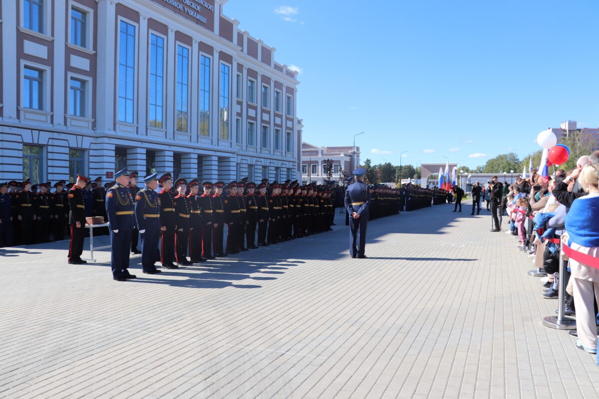 В Тверском суворовском военном училище стало на 82 суворовца больше | ТОП  Тверь новости