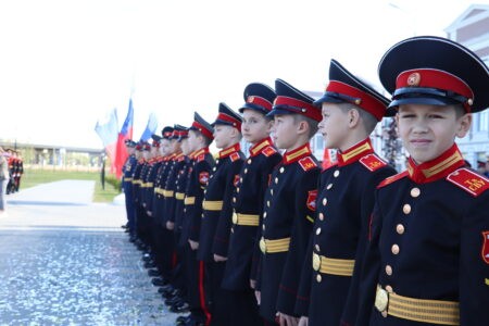 В Тверском суворовском военном училище стало на 82 суворовца больше