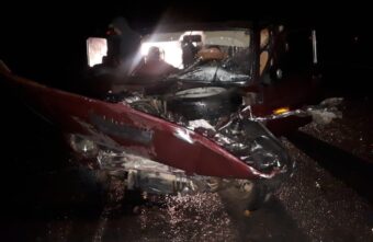 ВАЗ и Nissan столкнулись на трассе в Тверской области, есть пострадавший