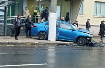 В Твери на «проклятом» перекрестке у банка снова произошло ДТП с пострадавшими