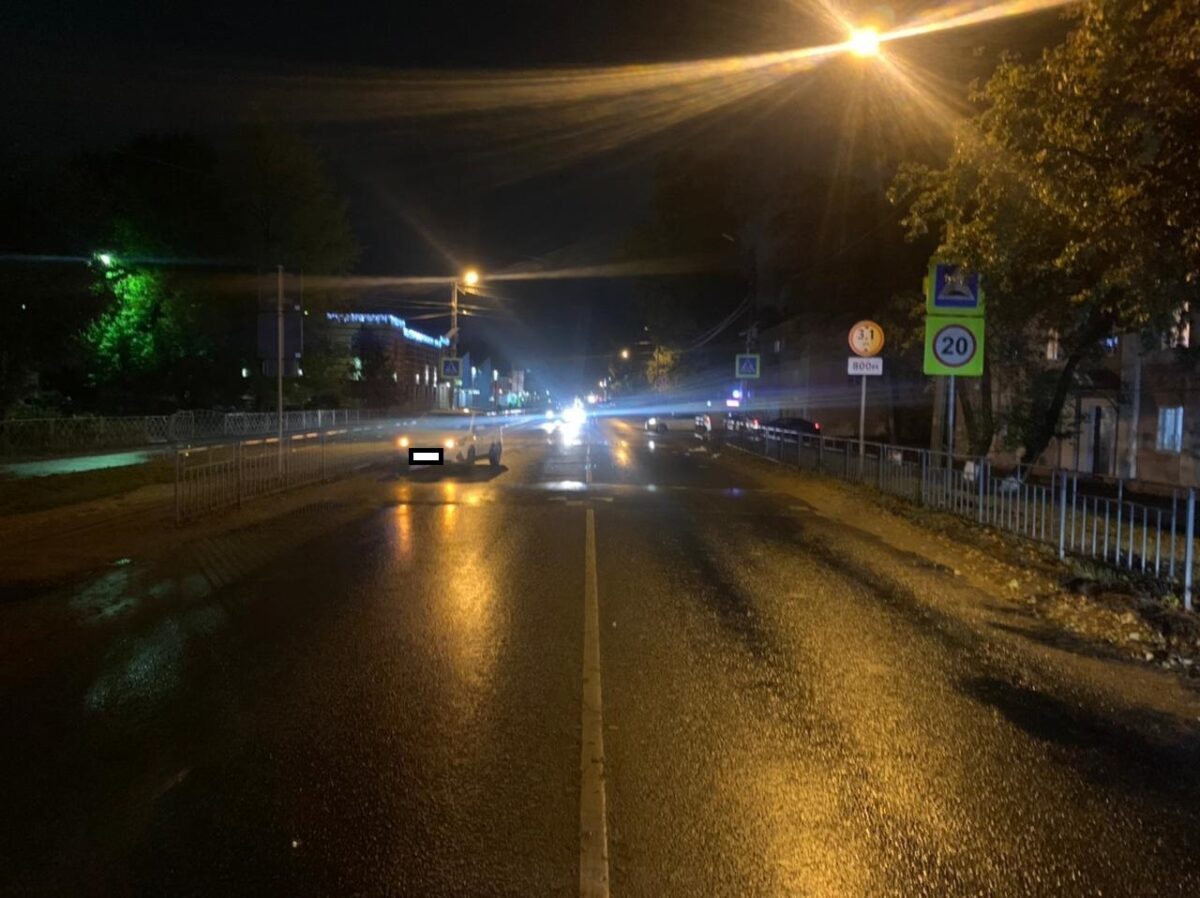 В Тверской области водитель иномарки сбил пешехода на зебре