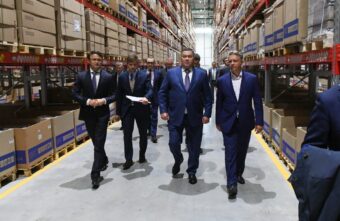 Губернатор Игорь Руденя посетил логистический комплекс «АвтоВАЗа» в Калининском районе