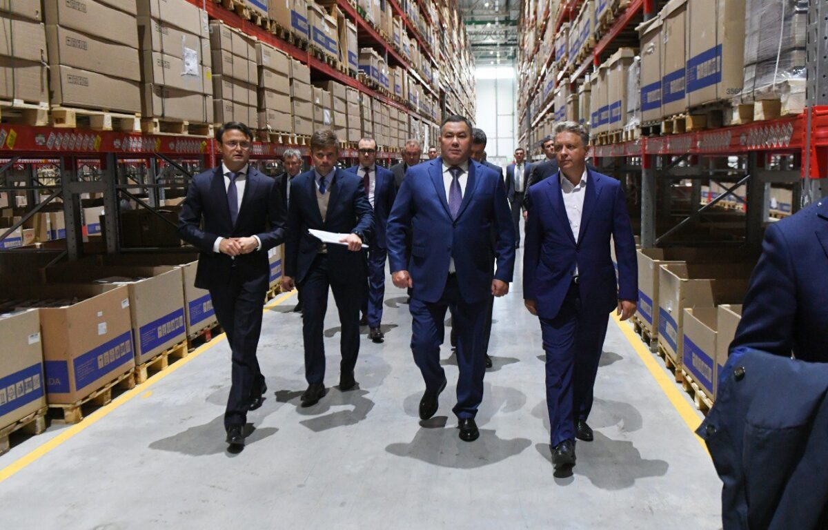 Губернатор Игорь Руденя посетил логистический комплекс «АвтоВАЗа» в Калининском районе
