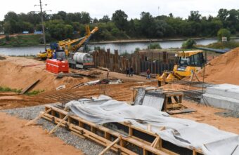 Губернатор Игорь Руденя проинспектировал строительство Западного моста и ДОКБ в Твери