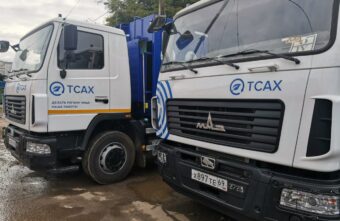 На дороги Тверской области выпустили новые мусоровозы