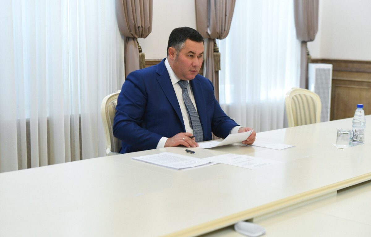 Губернатор Тверской области провёл встречу с главой Ржева