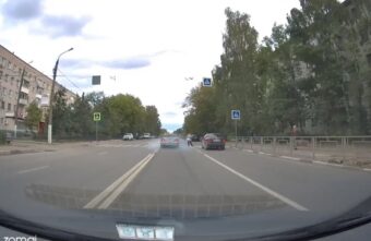 Тверитяне осудили водителя, чуть не сбившего пешехода