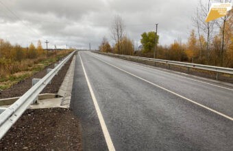 В Тверской области полностью обновили покрытие дороги Торжок – Осташков