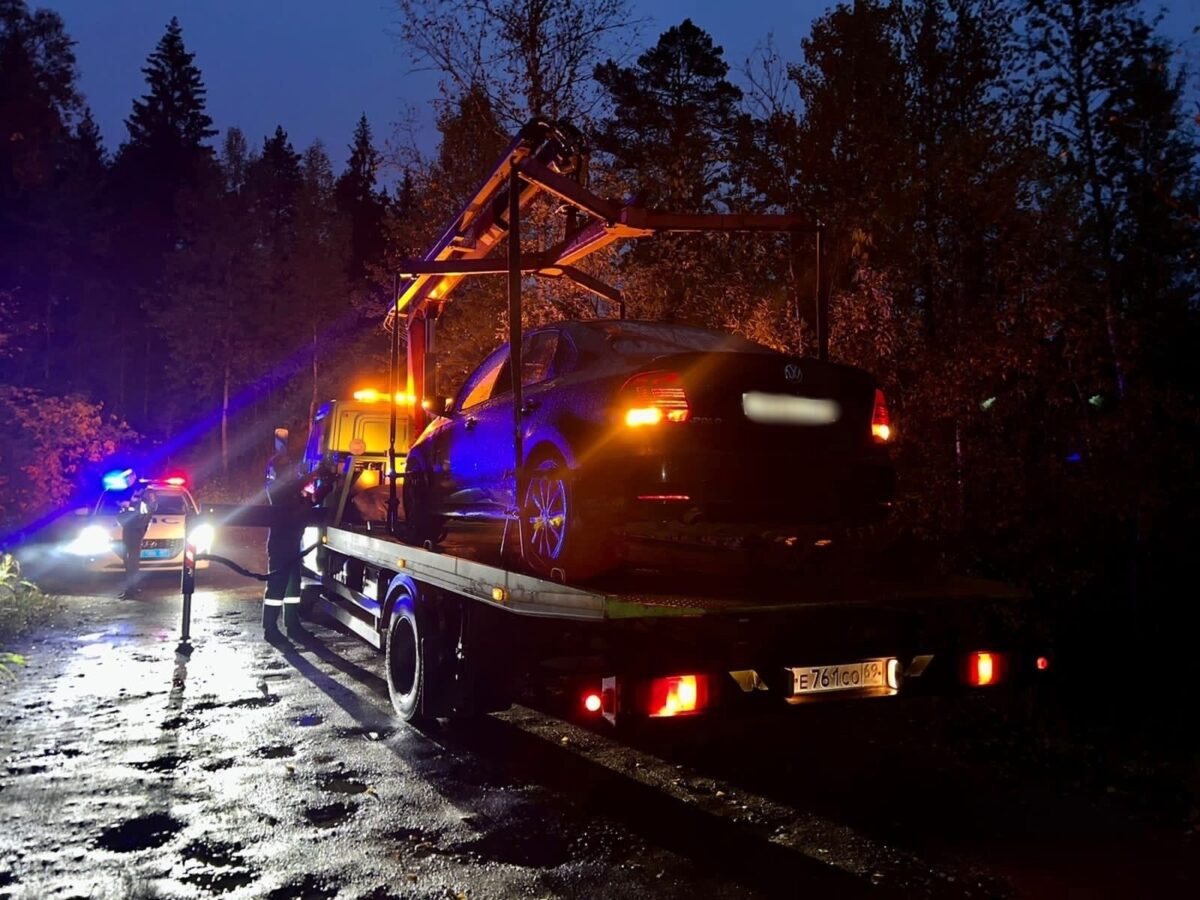 В выходные под Тверью автоинспекторы опять поймали пьяных водителей