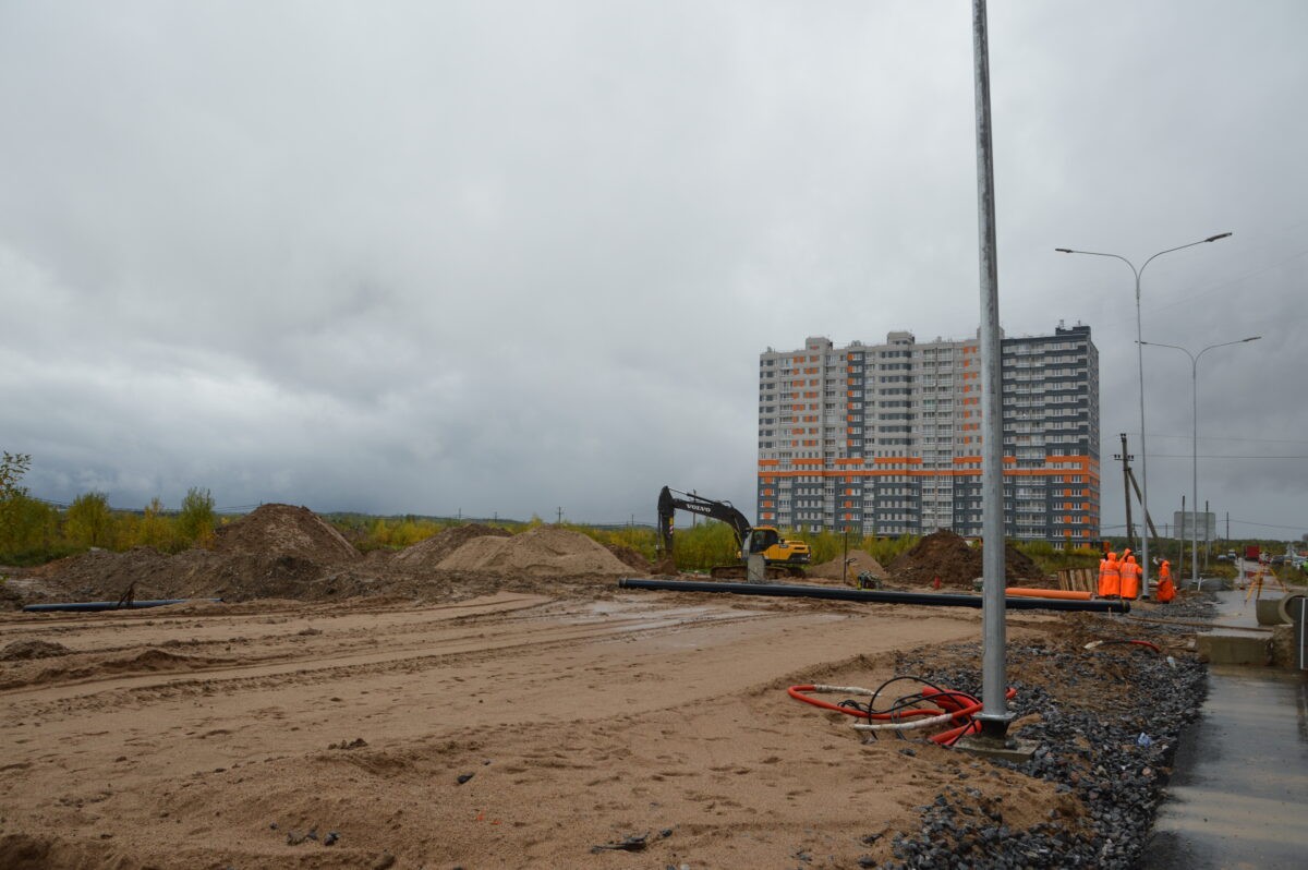 В Твери открыли движение по новой дороге на улице Левитана