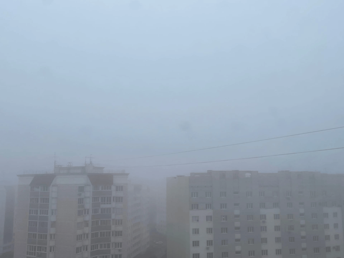 На Тверскую область опустился туман