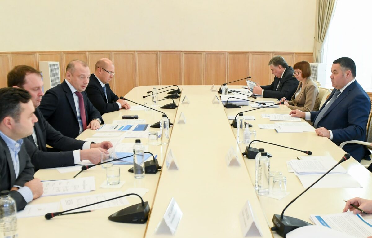 В правительстве Тверской области обсудили модернизацию системы теплоснабжения Твери