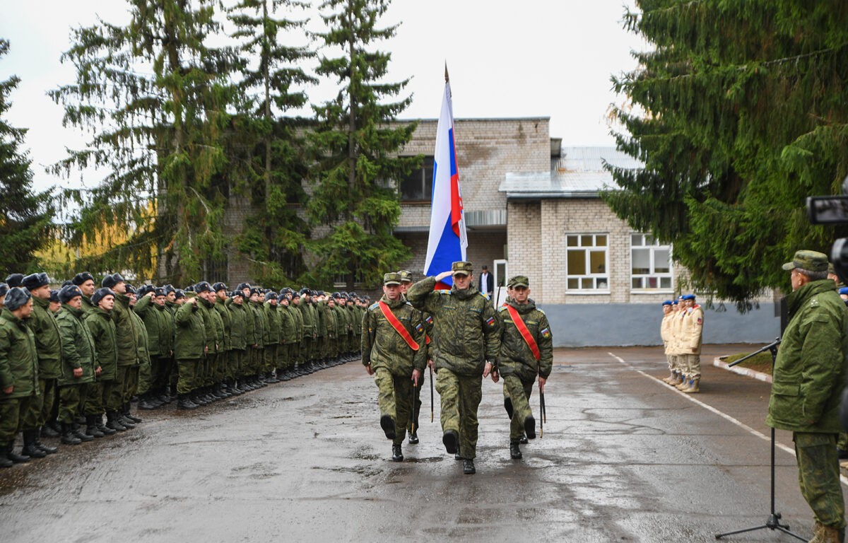 В Твери проводили защитников Родины, отбывающих на спецоперацию
