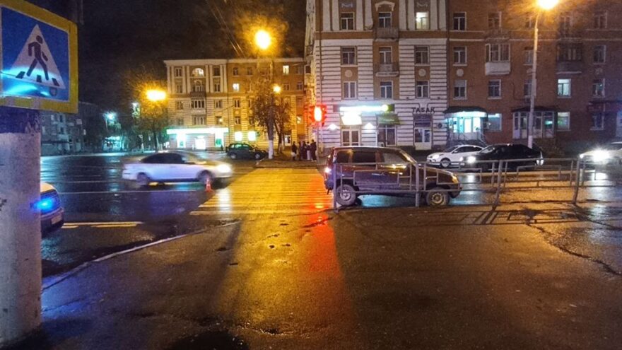 В Твери попал под машину пешеход-нарушитель