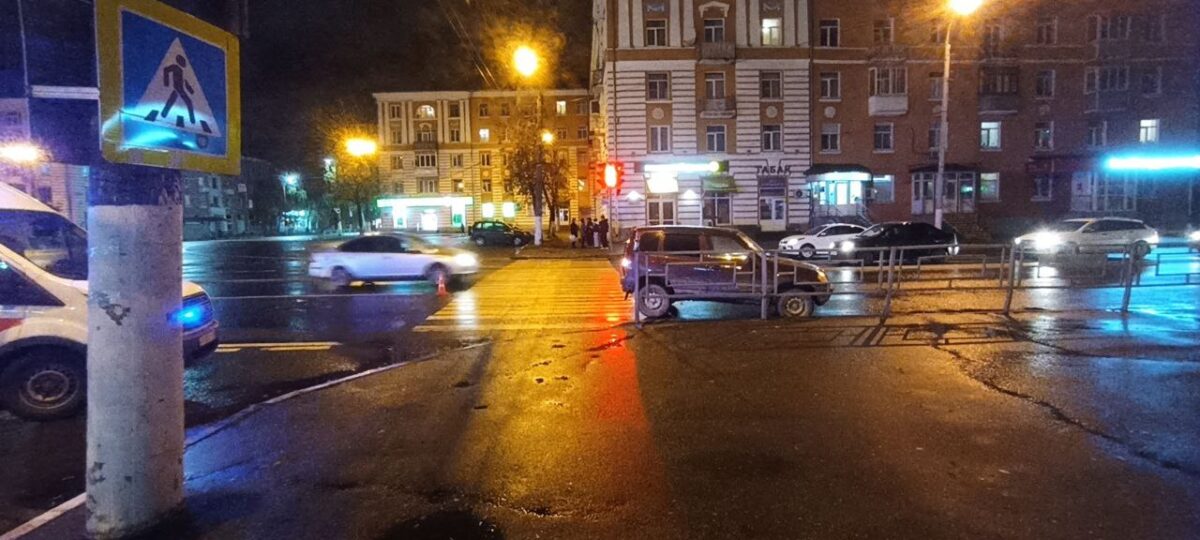 В Твери попал под машину пешеход-нарушитель