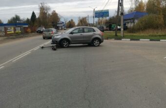 В утреннем ДТП в Тверской области пострадал электросамокатчик В утреннем ДТП в Тверской области пострадал электросамокатчик