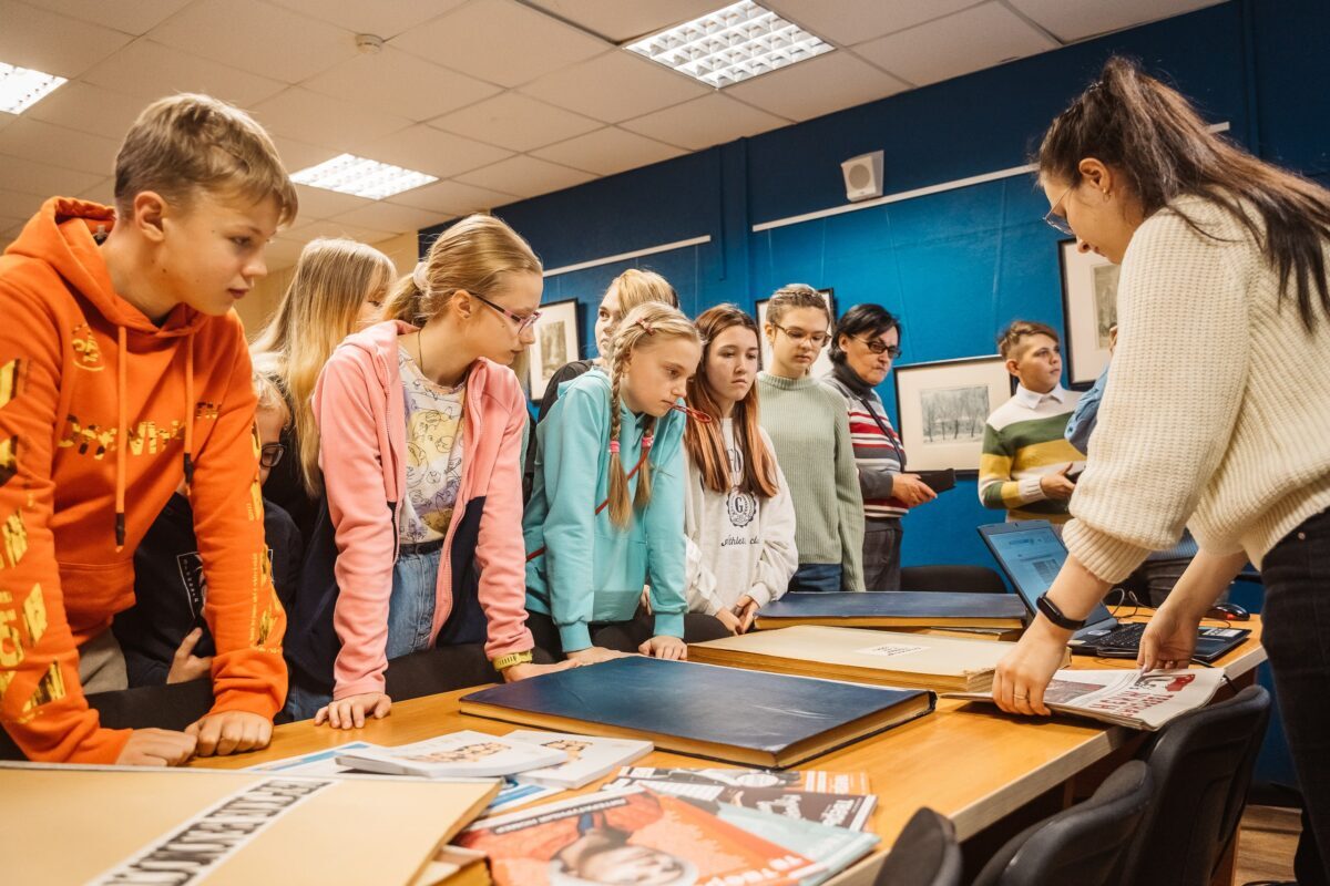 Юные журналисты побывали с экскурсией в РИА Верхневолжье