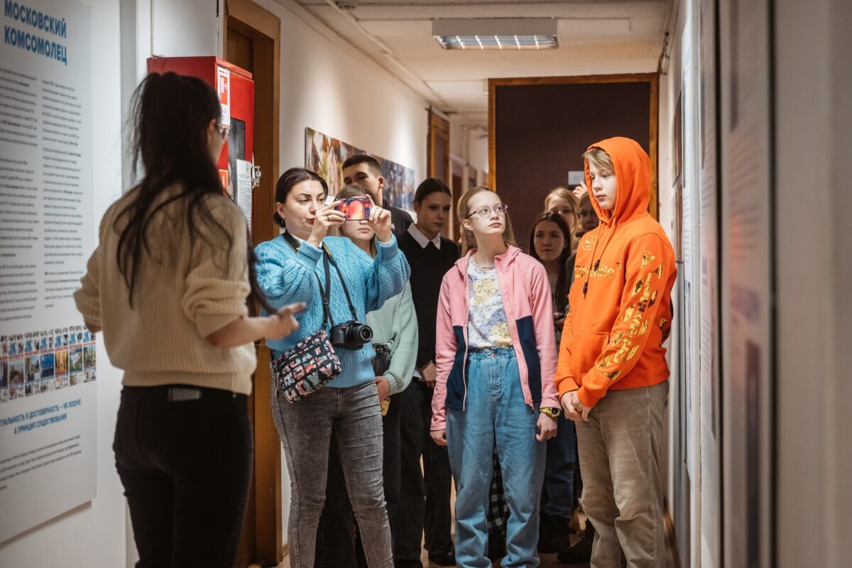 Юные журналисты побывали с экскурсией в РИА Верхневолжье