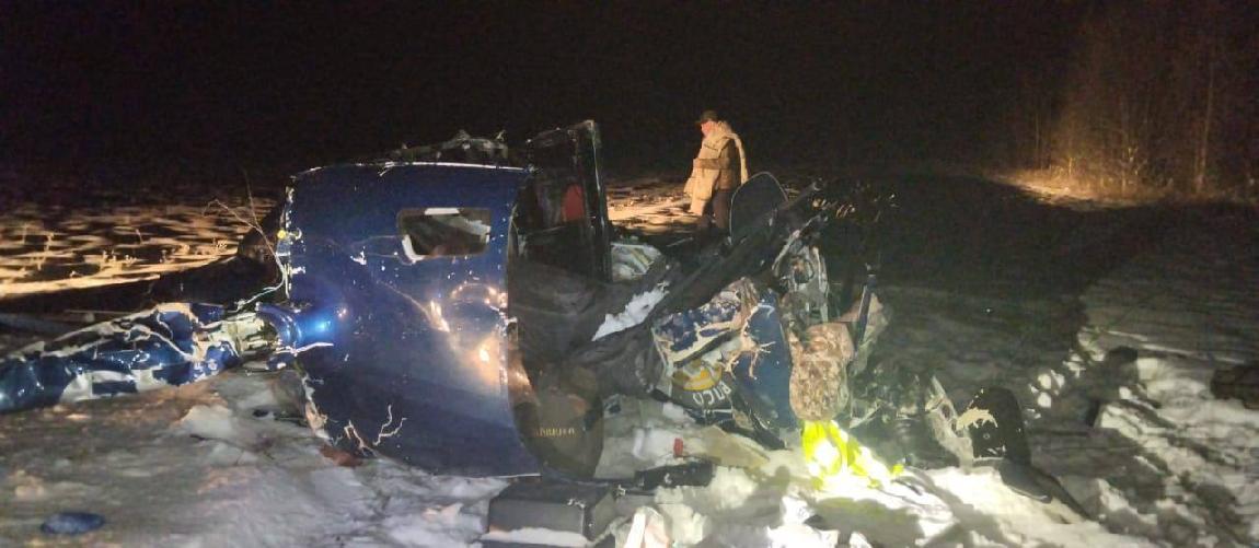 Транспортная прокуратура начала проверку из-за крушения вертолета в Тверской области