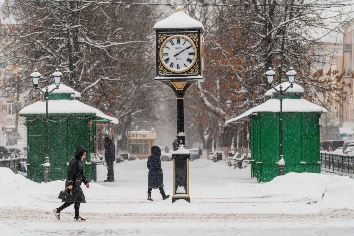 В Тверскую область идут морозы