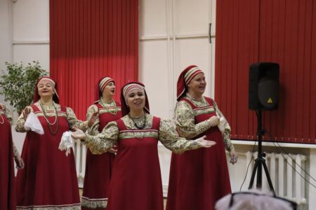 Ансамбль "Рученая" выступил в Вышнем Волочке