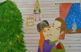 Жители Тверской области участвуют в международном конкурсе новогодних рисунков