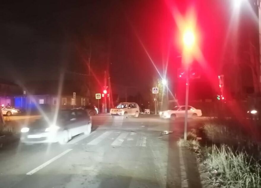 Hyundai "догнал" Nissan в Твери, есть пострадавший